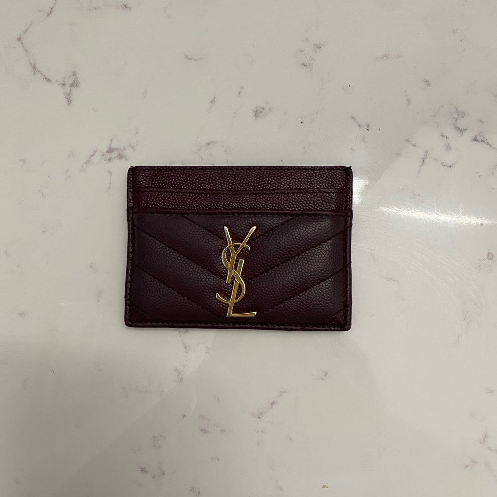 Saint laurent card case
